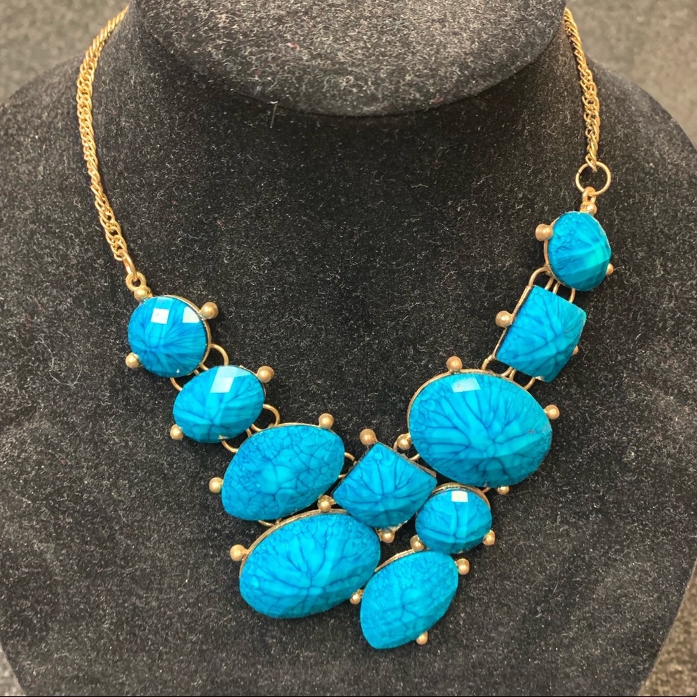 Amazing Turquoise Statement Necklace